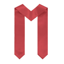 Load image into Gallery viewer, Alpha Chi Omega + Lyre + Class of 2025 Graduation Stole - Scarlet & White