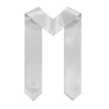 Load image into Gallery viewer, Theta Tau + Crest + Class of 2025 Graduation Stole - White, Dark Red & Yellow - 2