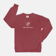 Load image into Gallery viewer, Delta Tau Delta Comfort Colors Crewneck Sweatshirt