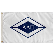 Load image into Gallery viewer, Alpha Delta Pi Diamond Symbol Flag - Dark Blue