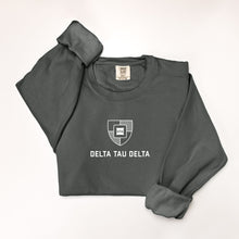 Load image into Gallery viewer, Delta Tau Delta Comfort Colors Crewneck Sweatshirt