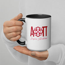 Load image into Gallery viewer, Alpha Omicron Pi Mug Mug with Color Inside