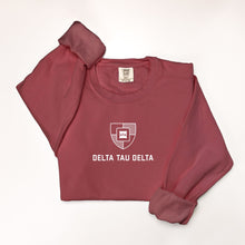 Load image into Gallery viewer, Delta Tau Delta Comfort Colors Crewneck Sweatshirt