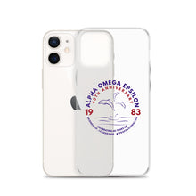 Load image into Gallery viewer, Alpha Omega Epsilon 40th Anniversary Clear Case for iPhone®