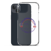 Load image into Gallery viewer, Alpha Omega Epsilon 40th Anniversary Clear Case for iPhone®