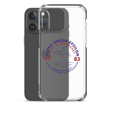 Load image into Gallery viewer, Alpha Omega Epsilon 40th Anniversary Clear Case for iPhone®