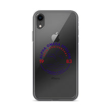 Load image into Gallery viewer, Alpha Omega Epsilon 40th Anniversary Clear Case for iPhone®