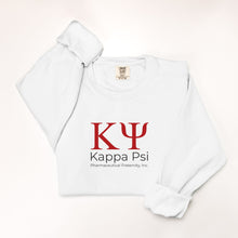 Load image into Gallery viewer, Kappa Psi Comfort Colors Crewneck Sweatshirt