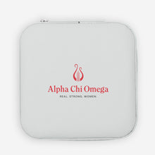 Load image into Gallery viewer, Alpha Chi Omega (Real Strong Women) Jewelry Travel Case