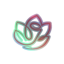 Load image into Gallery viewer, Omega Phi Alpha Holographic Rose Sticker - Ann&#39;s Rose