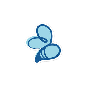 Omega Phi Alpha Bee Logomark Sticker