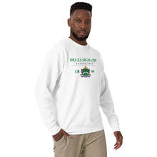 Load image into Gallery viewer, Delta Sigma Phi With Crest Unisex Premium Sweatshirt