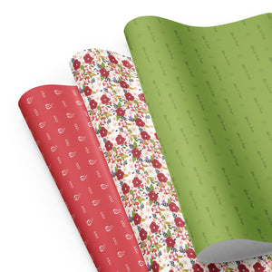 Alpha Chi Omega Wrapping Paper Sheets - Set 1