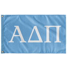 Load image into Gallery viewer, Alpha Delta Pi Adelphean Blue Lion Flag