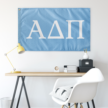 Load image into Gallery viewer, Alpha Delta Pi Adelphean Blue Lion Flag