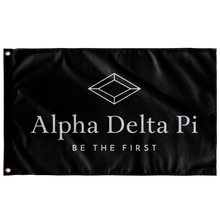 Load image into Gallery viewer, Alpha Delta Pi Be The First Sorority Flag - Black & Horizon