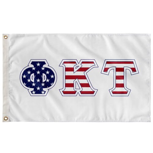 Phi Kappa Tau Stars And Stripes Greek Flag