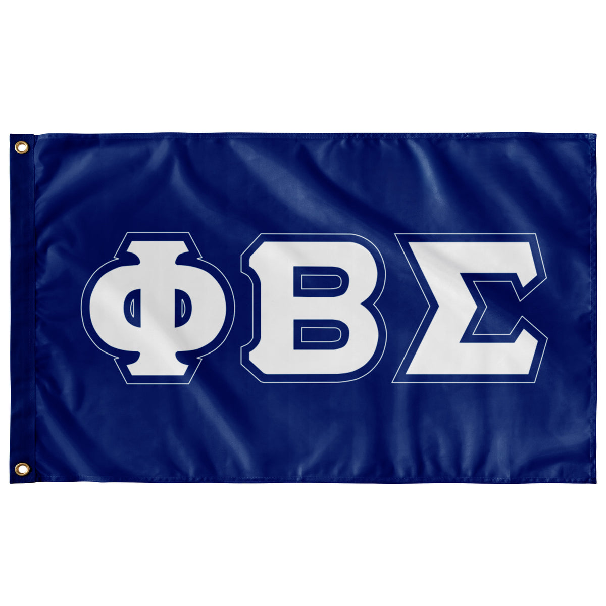 Beta Sigma Beta Fraternity Flag - Royal, Maize & White – DesignerGreek2