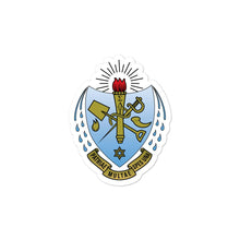 Load image into Gallery viewer, Sigma Delta Tau Crest Sticker - Sorority Stickers