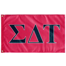 Load image into Gallery viewer, Sigma Delta Tau Sorority Flag