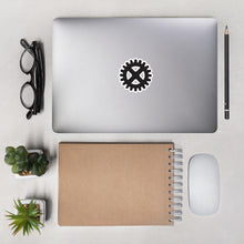 Load image into Gallery viewer, Theta Tau Gear Sticker - Black