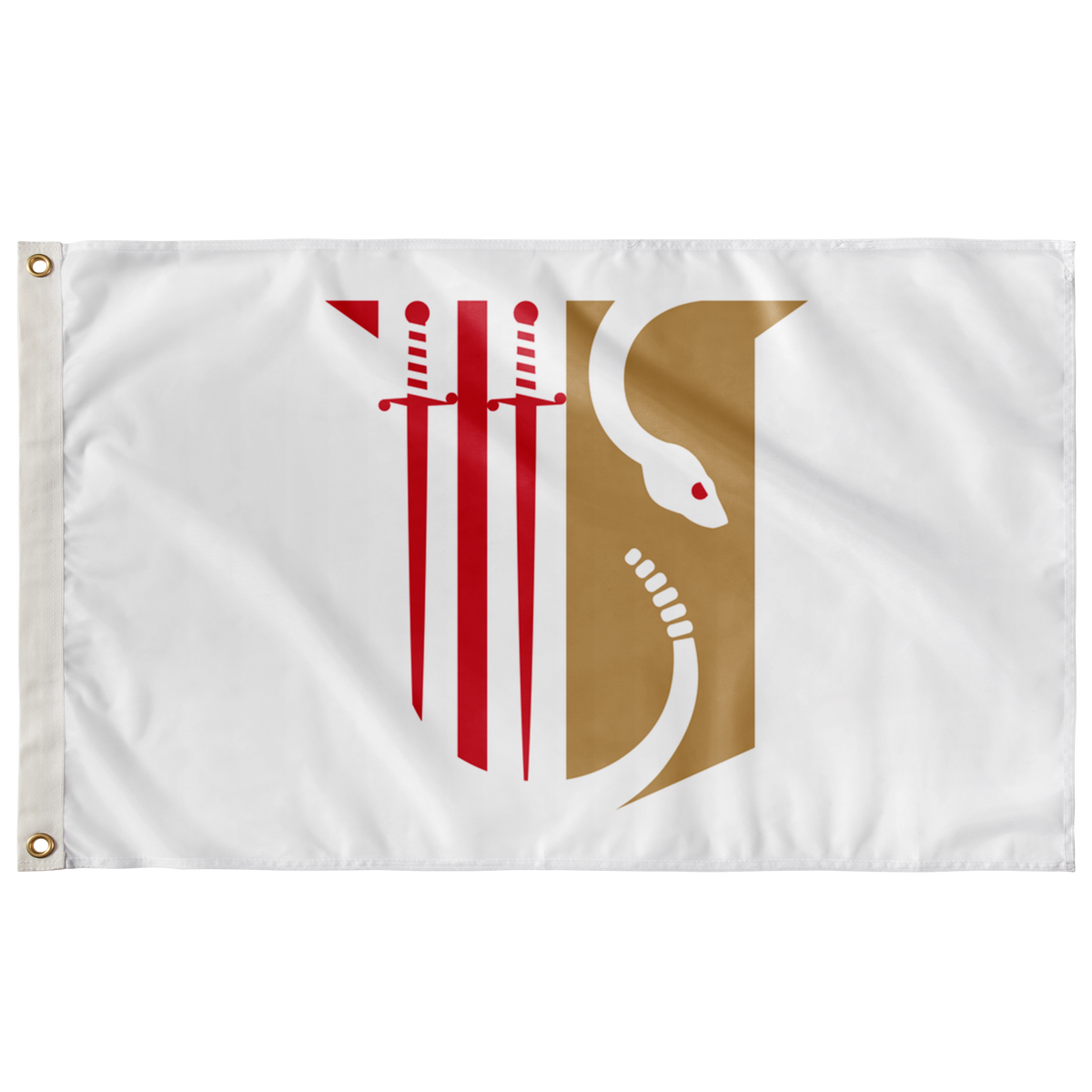 Beta Sigma Beta Fraternity Flag - Royal, Maize & White – DesignerGreek2