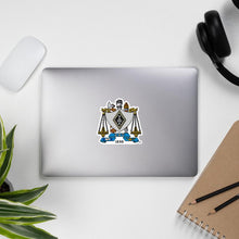 Load image into Gallery viewer, Zeta Beta Tau Crest Sticker