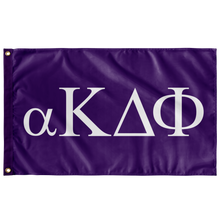 Load image into Gallery viewer, alpha Kappa Delta Phi Flag - Purple