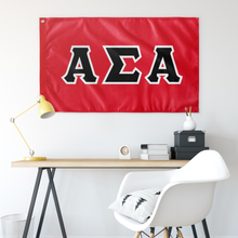 Load image into Gallery viewer, Alpha Sigma Alpha Sorority Flag