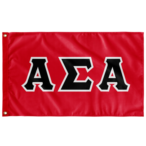 Alpha Sigma Alpha Greek Block Sorority Banner
