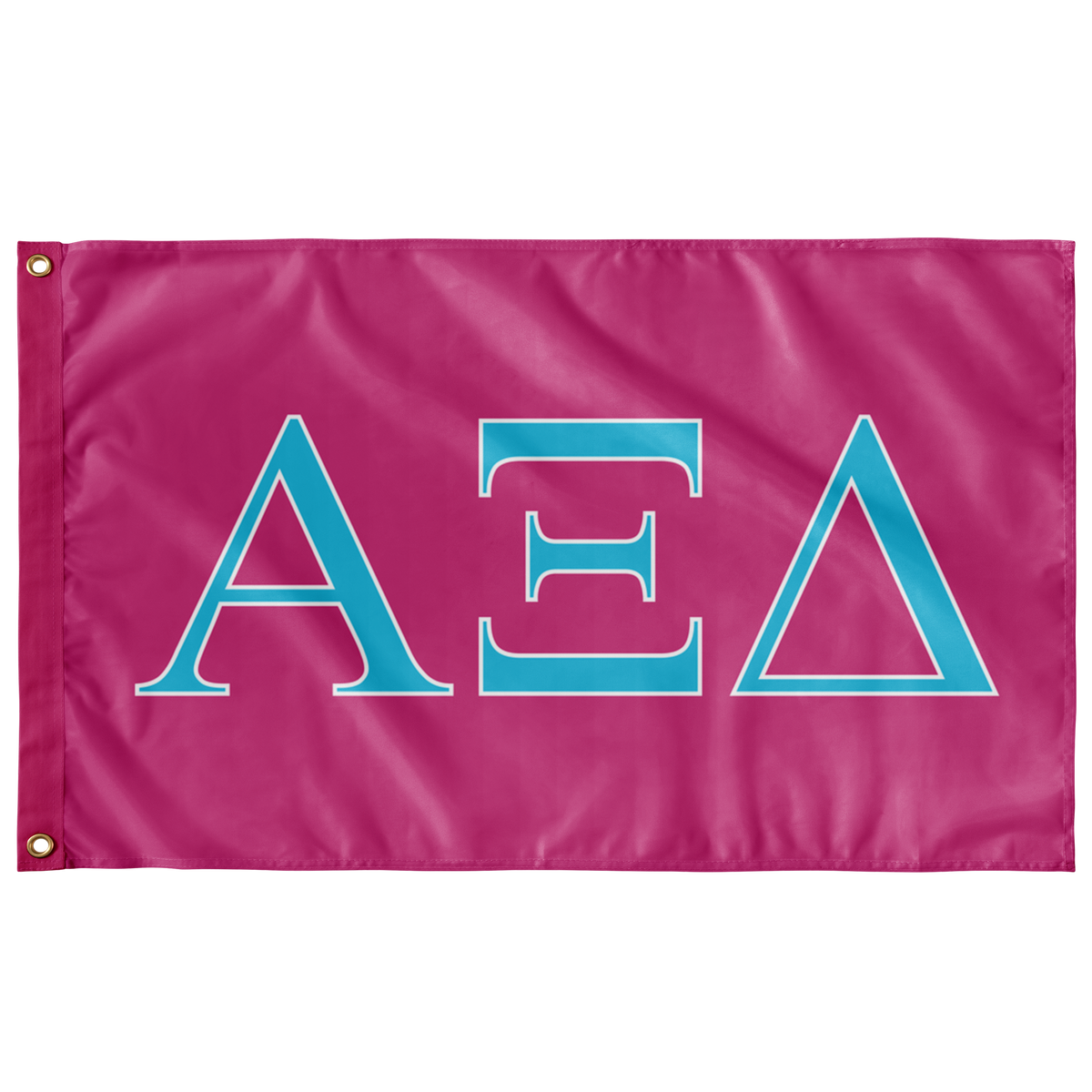 Alpha Xi Delta Flagge, 91 X 152 Cm – Offizielles Sorority-Banner Aus Polyester Mit 2 Messingösen