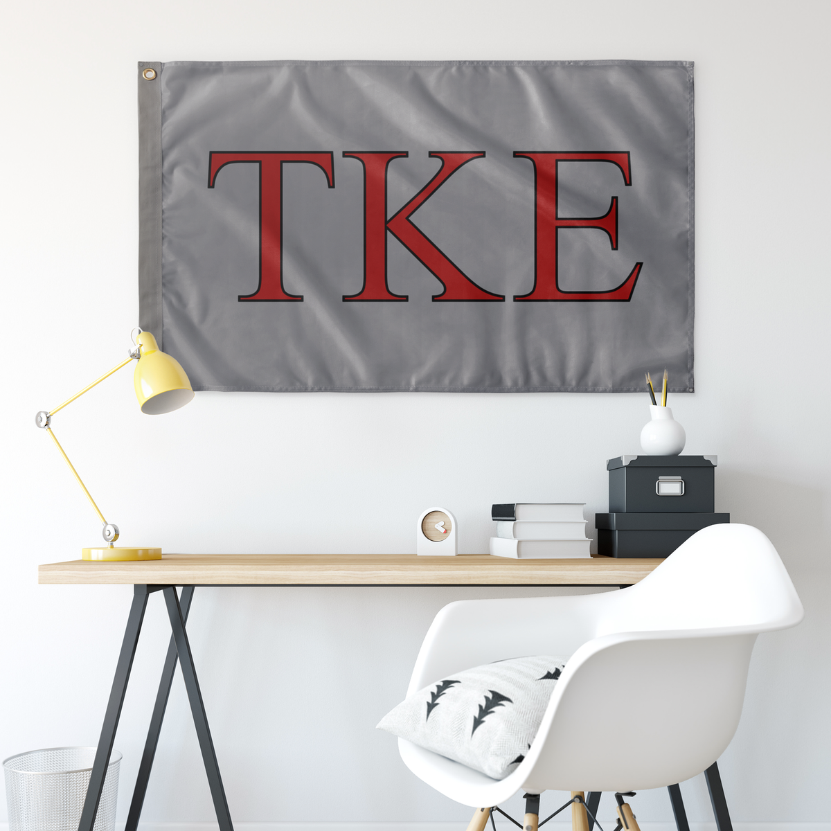 Tau Kappa Epsilon TKE Chapter Flagge – 3 X 5 Fuß, Polyester, Für Brüderlichkeit