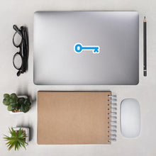 Load image into Gallery viewer, Kappa Kappa Gamma Key Sticker - Gamma Blue