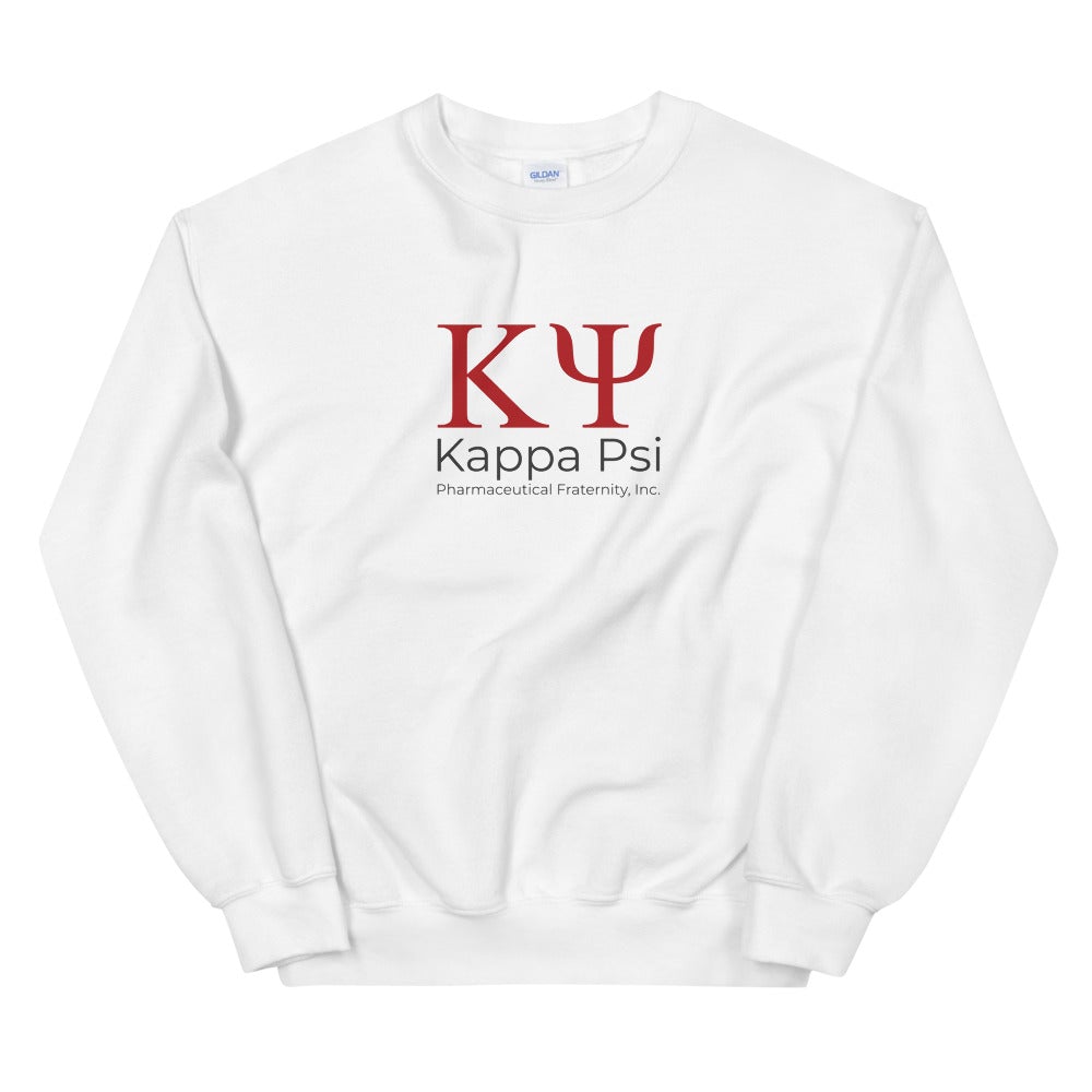 Kappa Psi - DesignerGreek2 - Gear Logo Sweatshirt Fraternity