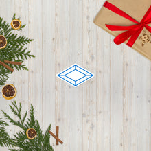 Load image into Gallery viewer, Alpha Delta Pi Diamond Symbol Sticker - Azure