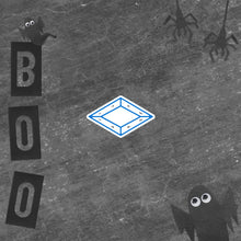 Load image into Gallery viewer, Alpha Delta Pi Diamond Symbol Sticker - Azure