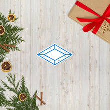 Load image into Gallery viewer, Alpha Delta Pi Diamond Symbol Sticker - Azure