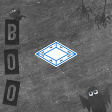 Load image into Gallery viewer, Alpha Delta Pi Diamond Symbol Sticker - Azure