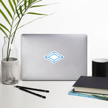 Load image into Gallery viewer, Alpha Delta Pi Diamond Symbol Sticker - Azure