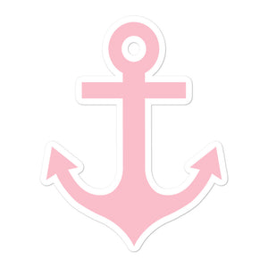 Delta Gamma Anchor Sticker - Pink