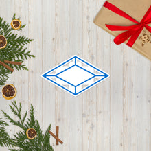 Load image into Gallery viewer, Alpha Delta Pi Diamond Symbol Sticker - Azure