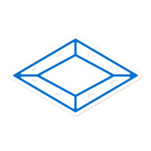 Load image into Gallery viewer, Alpha Delta Pi Diamond Symbol Sticker - Azure