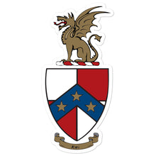 Load image into Gallery viewer, Beta Theta Pi Coat Of Arms Sticker