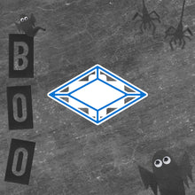 Load image into Gallery viewer, Alpha Delta Pi Diamond Symbol Sticker - Azure