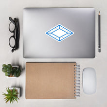 Load image into Gallery viewer, Alpha Delta Pi Diamond Symbol Sticker - Azure