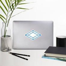 Load image into Gallery viewer, Alpha Delta Pi Diamond Symbol Sticker - Azure