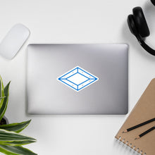 Load image into Gallery viewer, Alpha Delta Pi Diamond Symbol Sticker - Azure