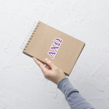 Load image into Gallery viewer, Alpha Chi Omega Sorority Letters Sticker - Iris