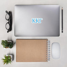 Load image into Gallery viewer, Kappa Kappa Gamma Sorority Letters Sticker - Gamma Blue