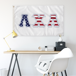 Stars and Stripes USA Flag - Lambda Chi Alpha Banner